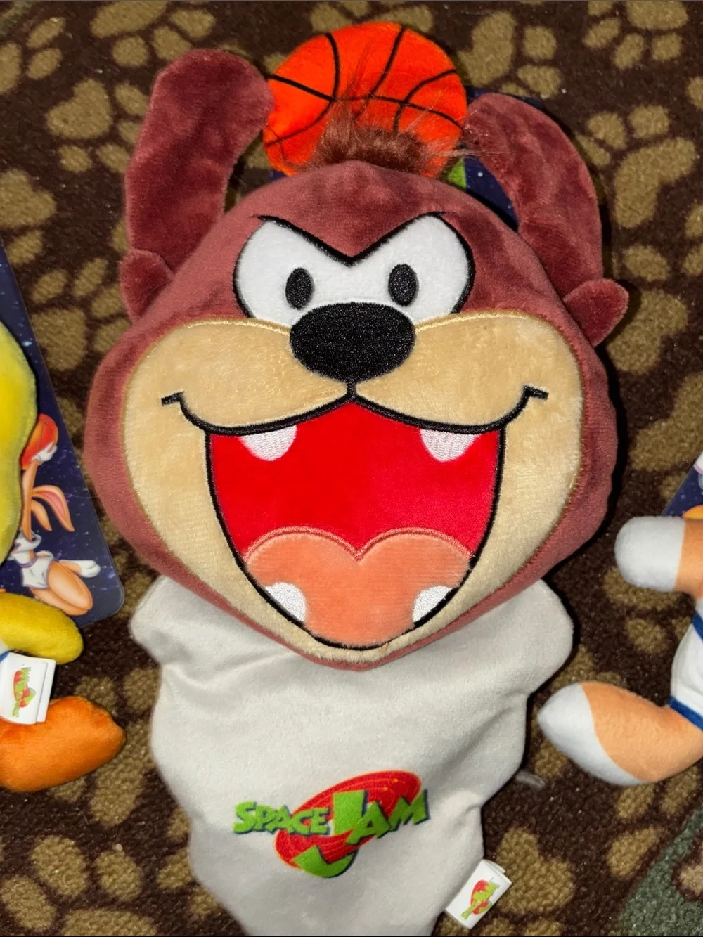 Space Jam Plush Toy Lot - Tweety, Taz, Lola Bunny